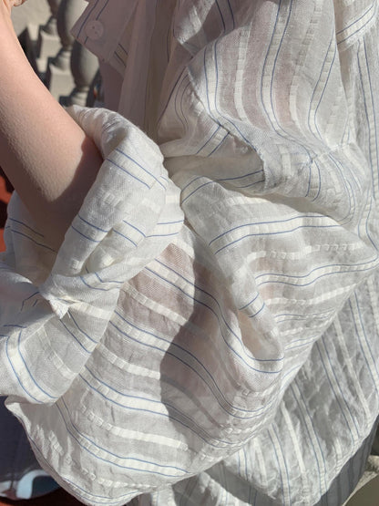 *Lightweight Stripe Summer Shirt