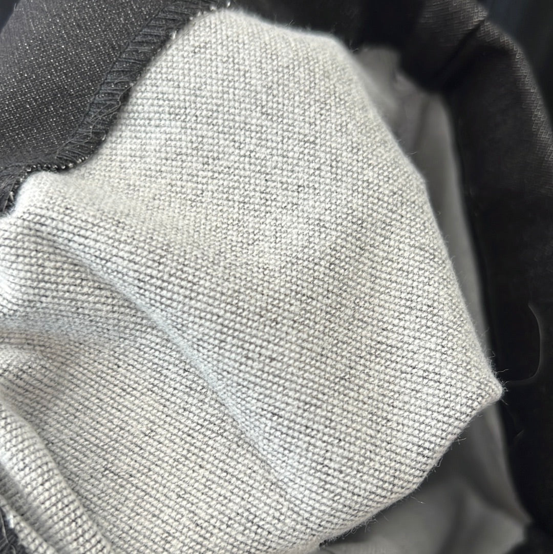 Fleece Lined Denim Slacks