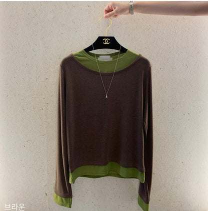 Color Layered Tee(~10/20)