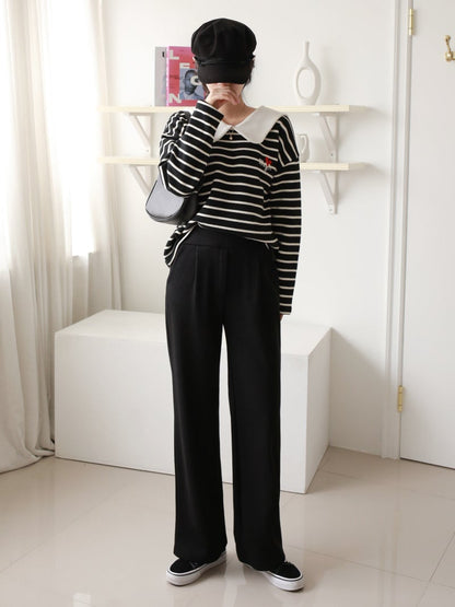 Fleece Lined Golgi Wide Pants