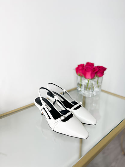 Buckle Slingback Pump - AdoreMeU