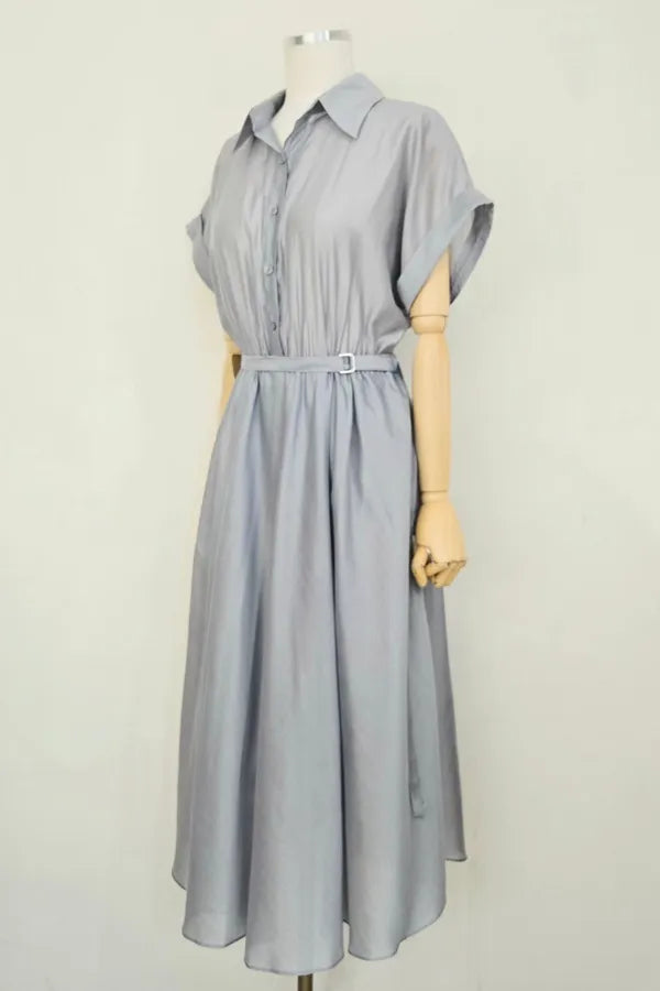 Belted Shirt Dress