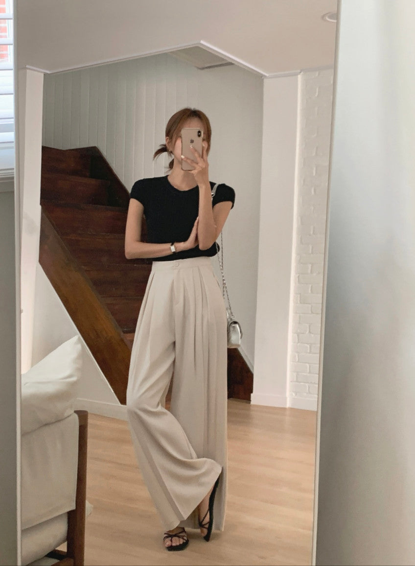 Summer Two Pintuck Slacks (~8/5)