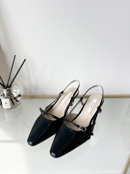 Buckle Slingback Pump - AdoreMeU