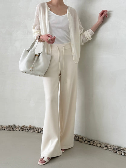 *Lulu Soft Wide Banding Pants