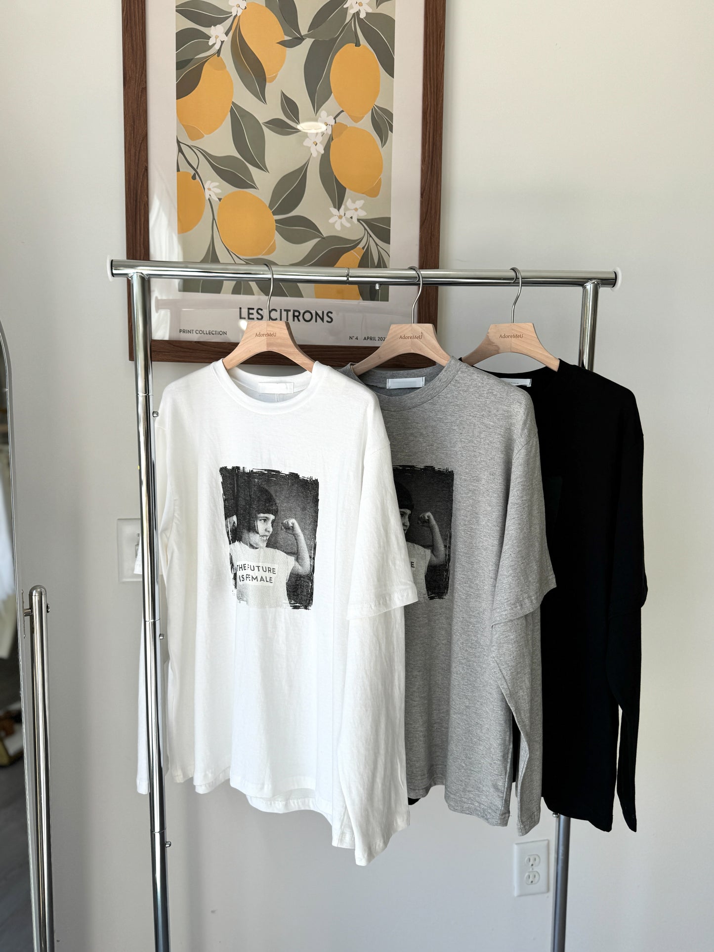 Layered Graphic Tee - AdoreMeU
