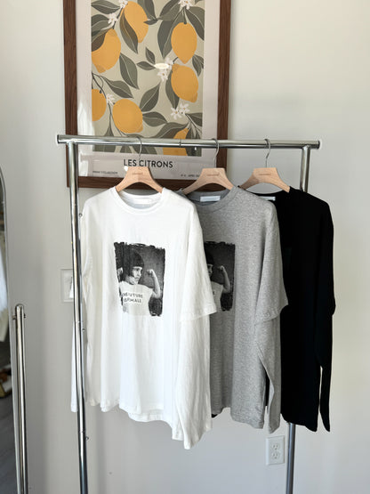 Layered Graphic Tee - AdoreMeU