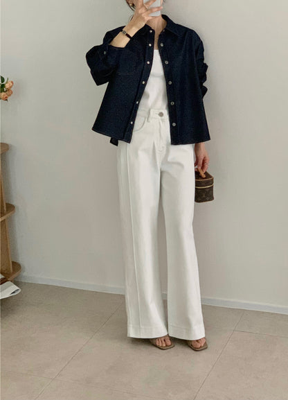 *Denim Shirt Jacket
