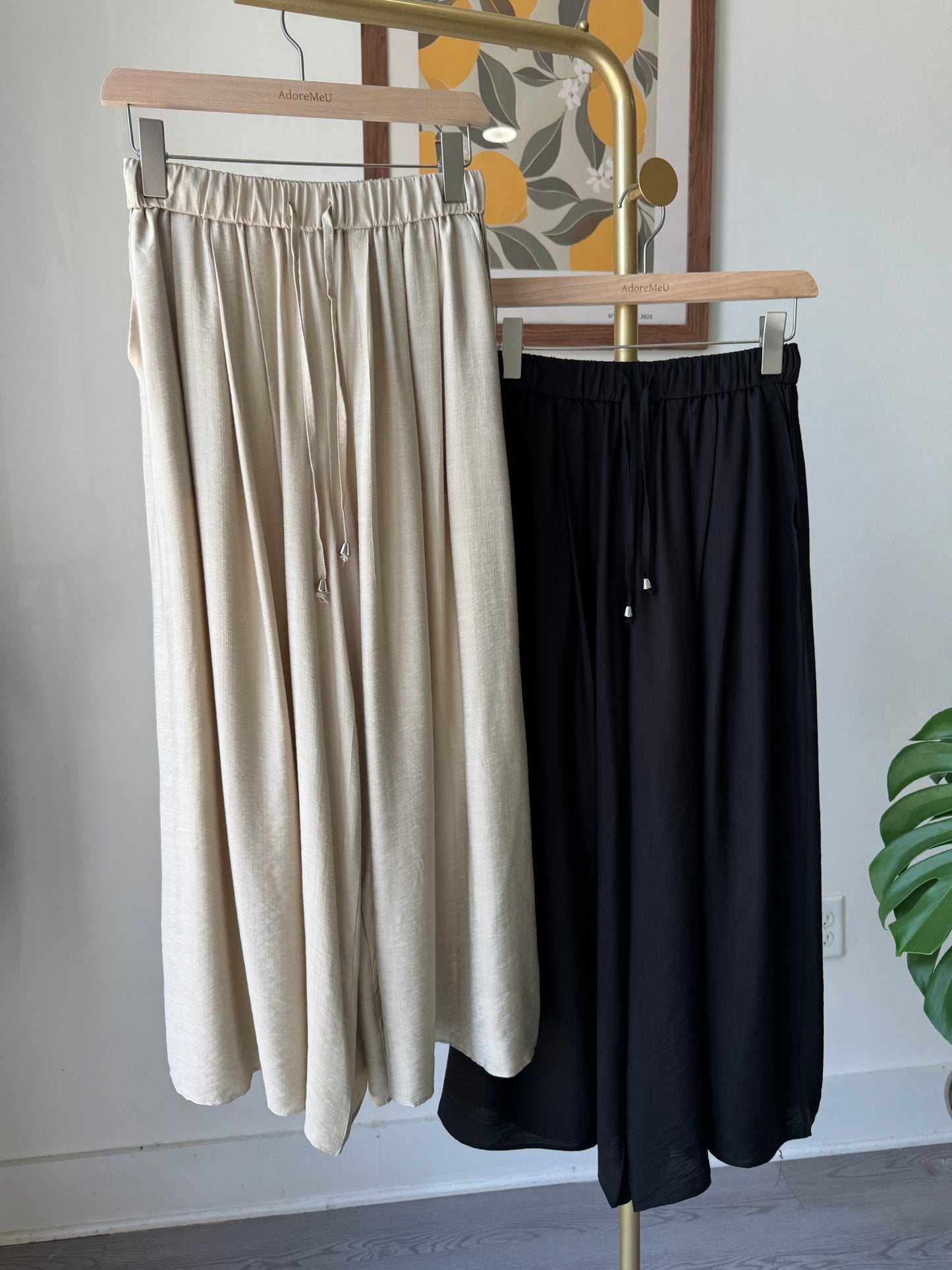 Wide Pintuck Pants(~7/4)