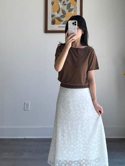 Roy Boatneck Knit Top(~9/1) - AdoreMeU