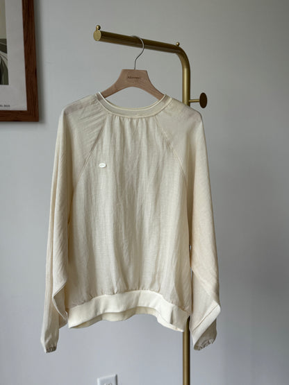 Airy Sheer Pullover Top(~9/8)