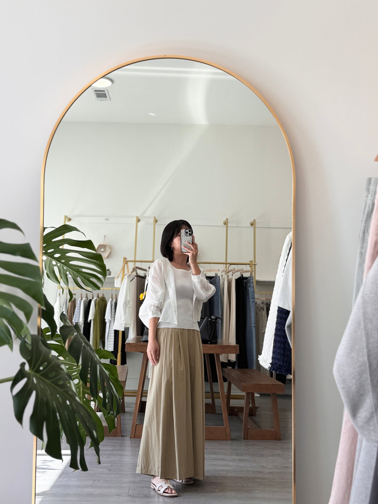 Two Pintuck Wide Pants (~3/31)