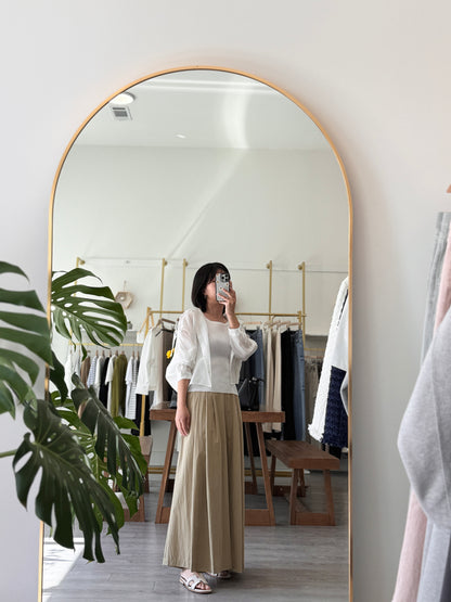 Two Pintuck Wide Pants (~3/31)