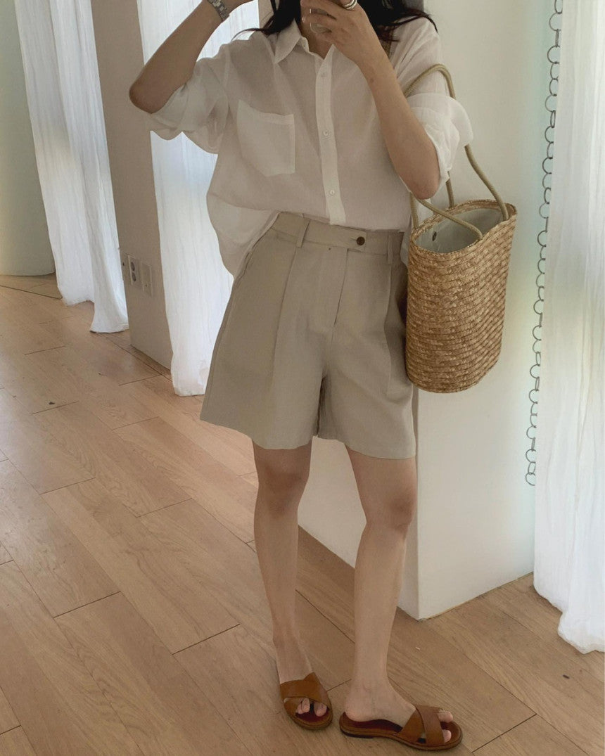 Tencel Linen Shirt(~4/21)