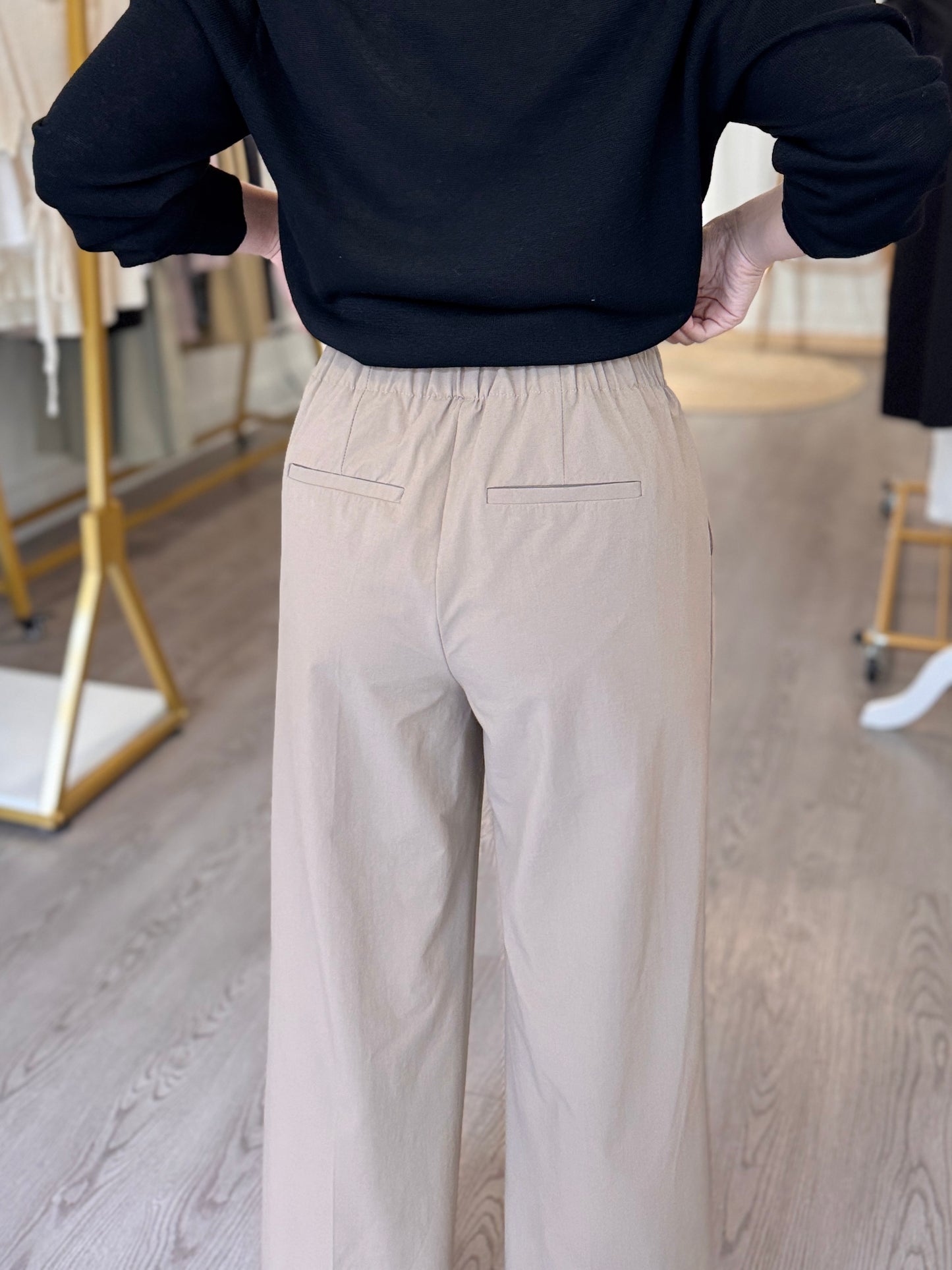 Cool Crop Banding Slacks (~6/14)
