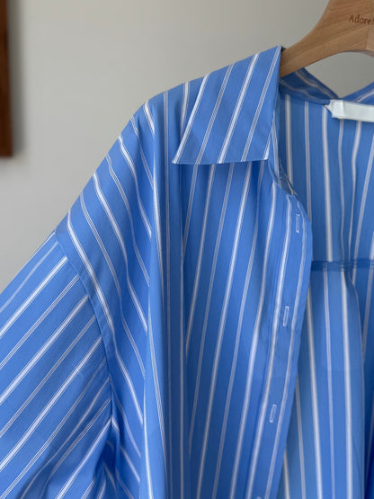 Fall Striped Button-Down Shirt(~9/8)