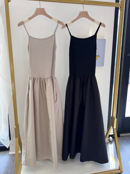Padded Layered Dress