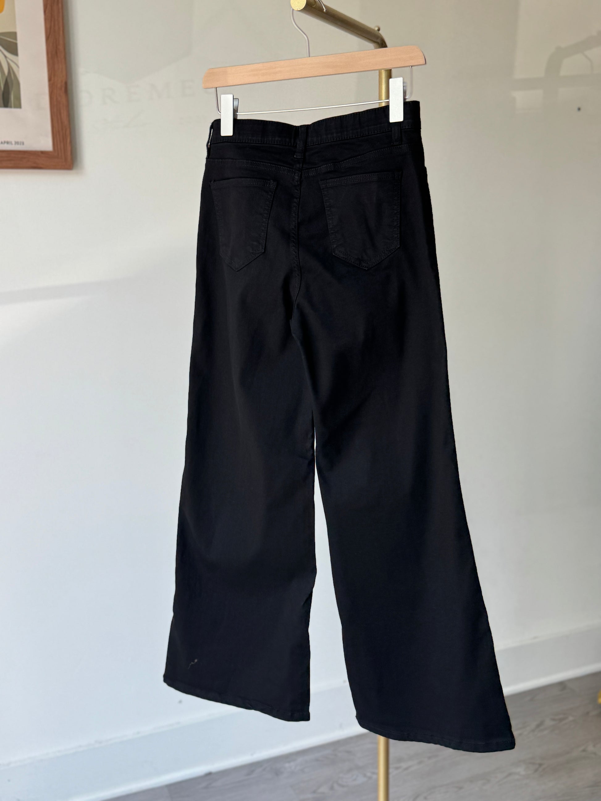 Flare Black Jeans - AdoreMeU