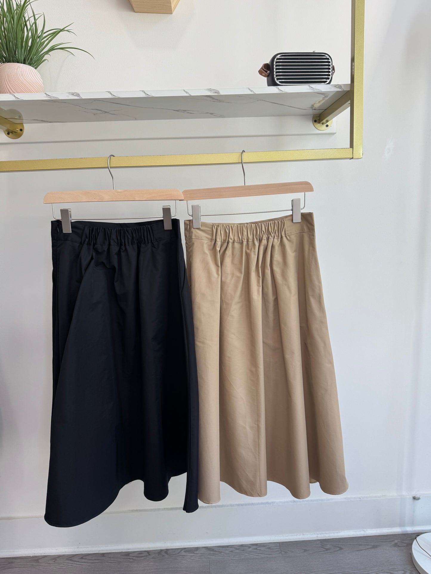 Terry Pintuck Banding Skirt(~9/30) - AdoreMeU