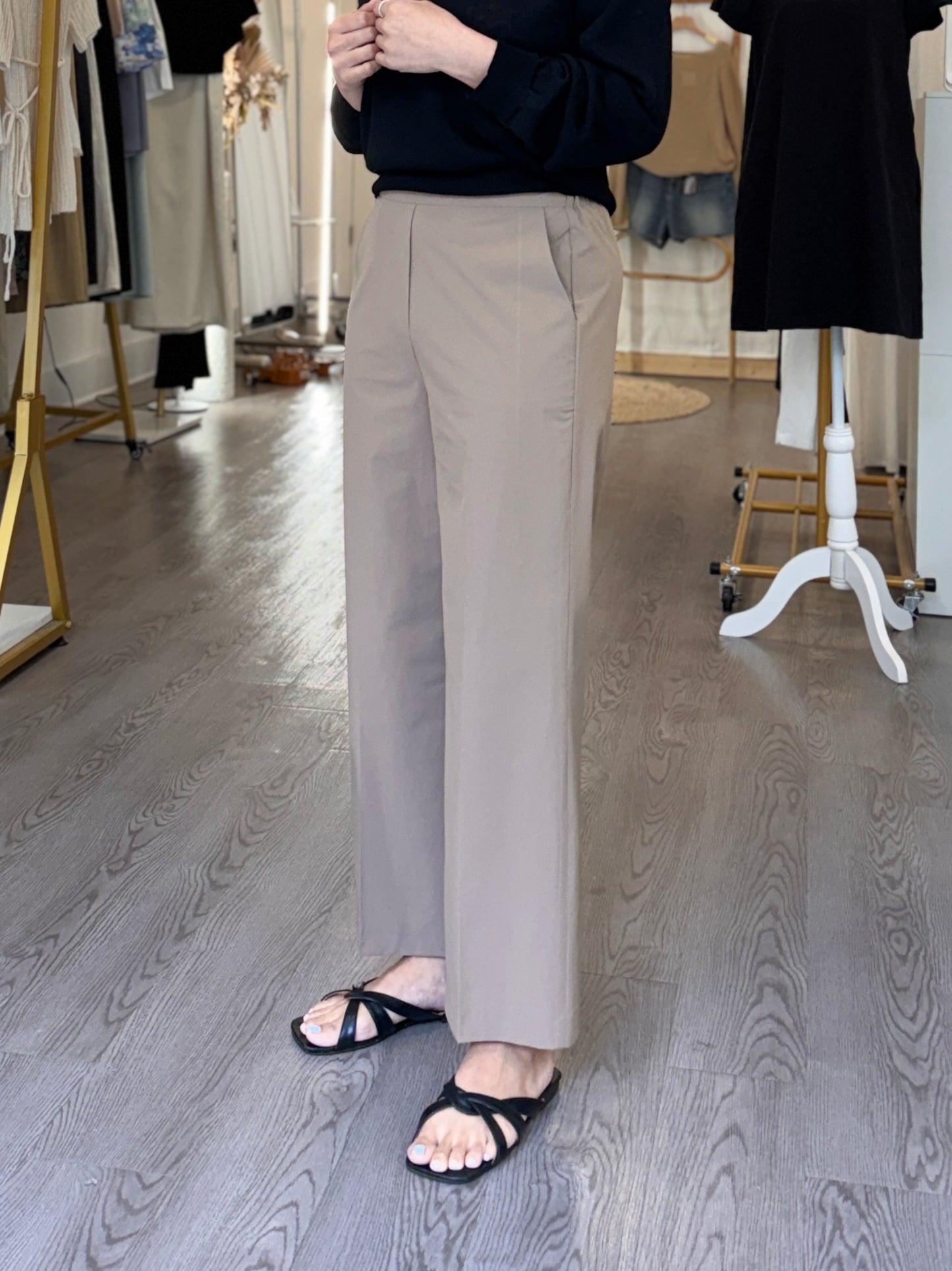 Cool Crop Banding Slacks (~6/14)