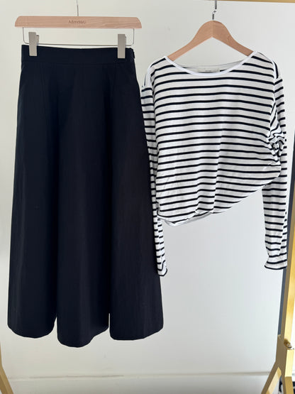 Pintuck A line Skirt