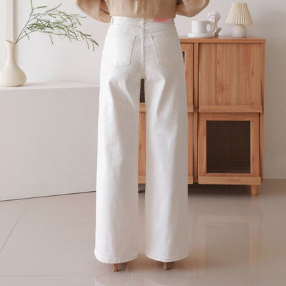 Stitch Ivory Pants