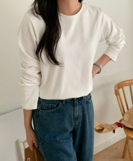 Fleece Long Tshirt
