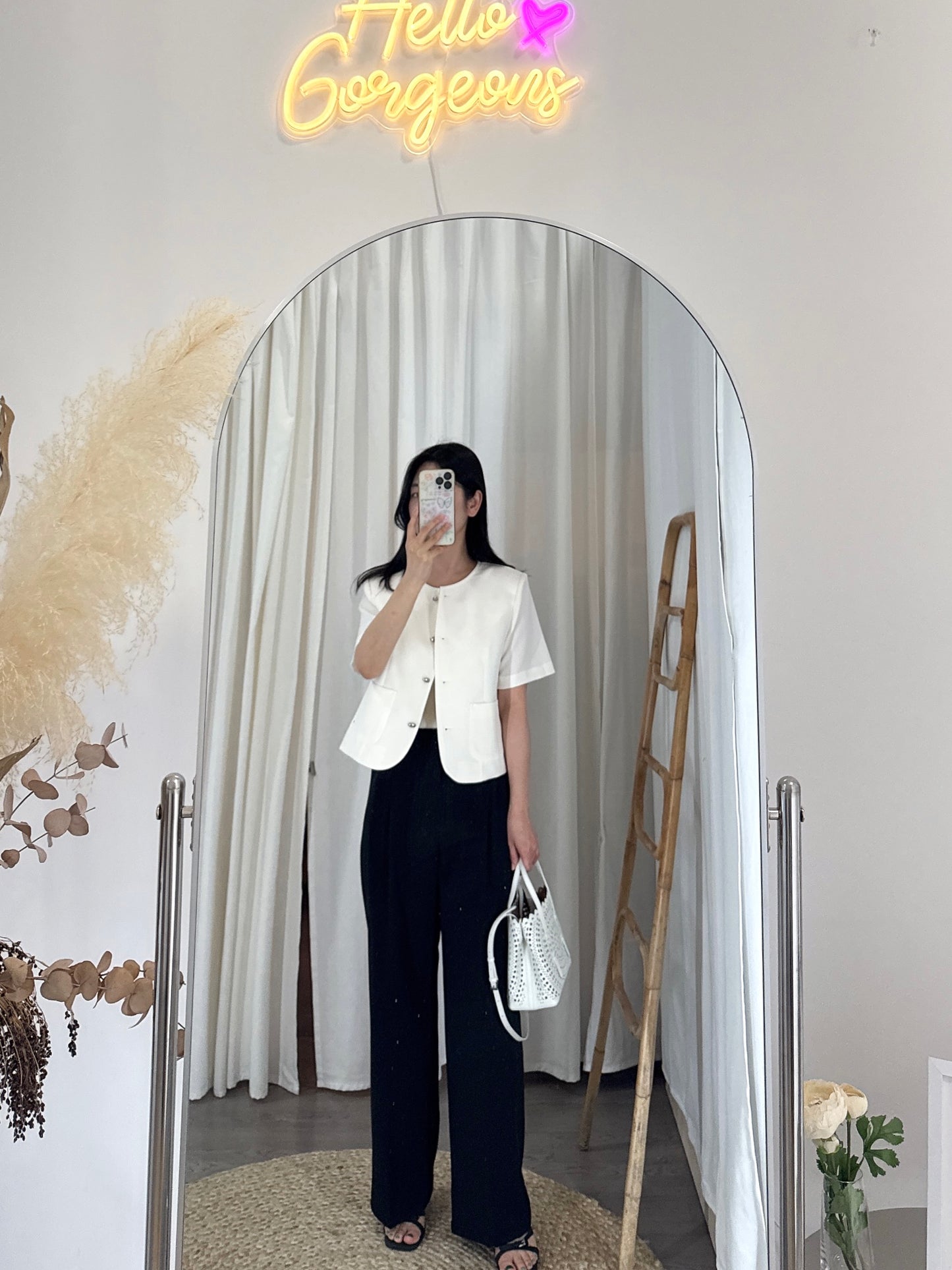 Round Collar Summer Jacket