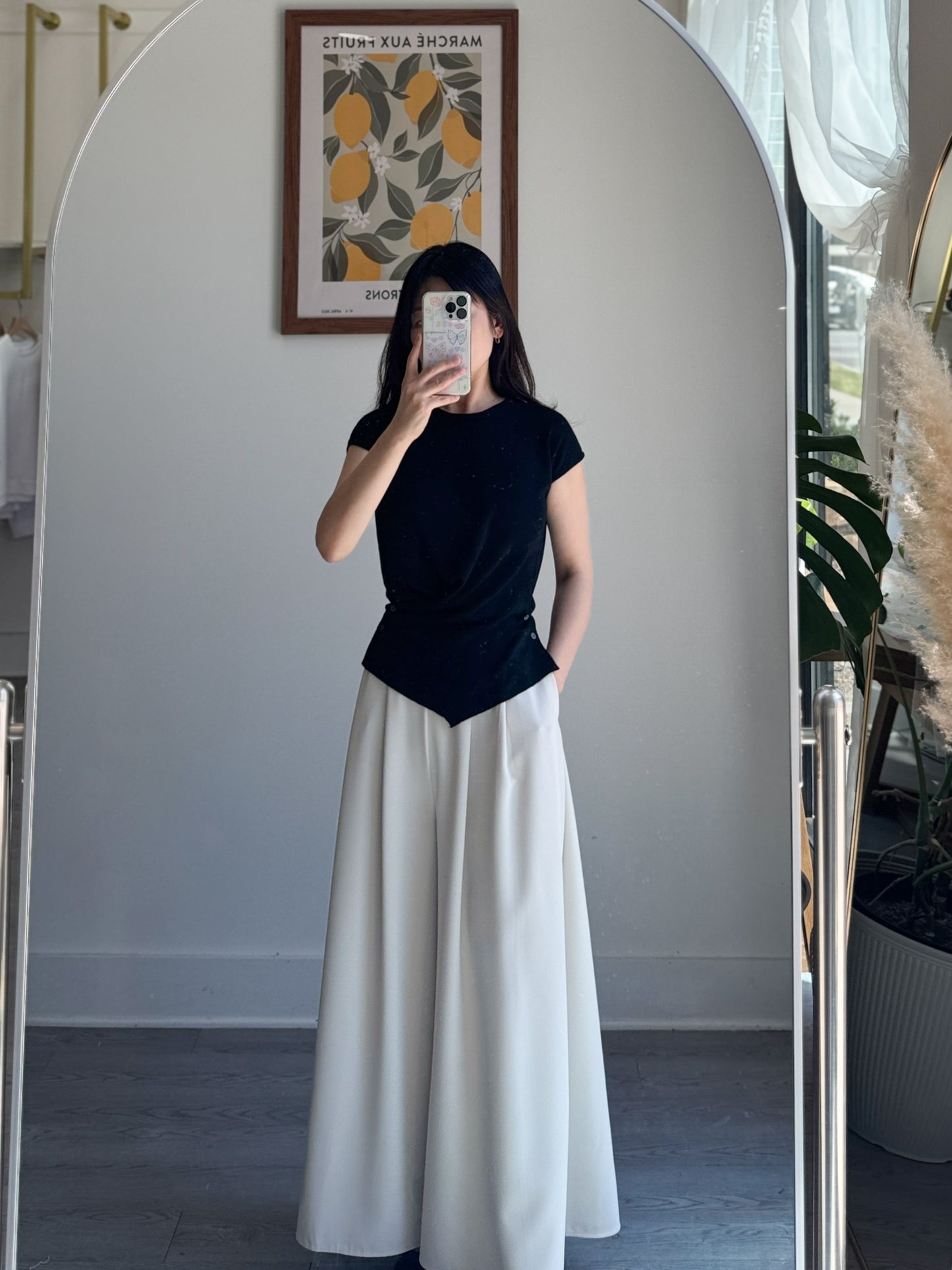 Wrap Button Summer Knit(~5/5)