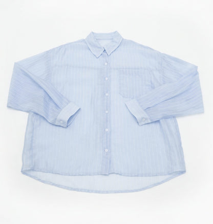 * Tencel Rayon Sheer Shirt
