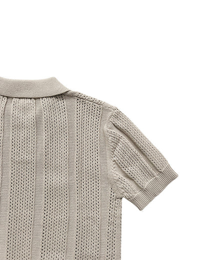 Crochet Collar Knit - AdoreMeU