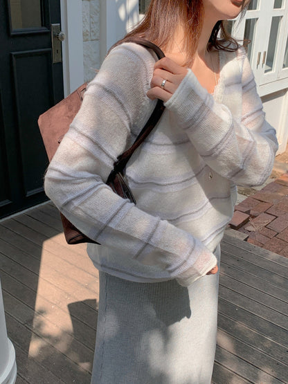 Pastel Stripe Knit