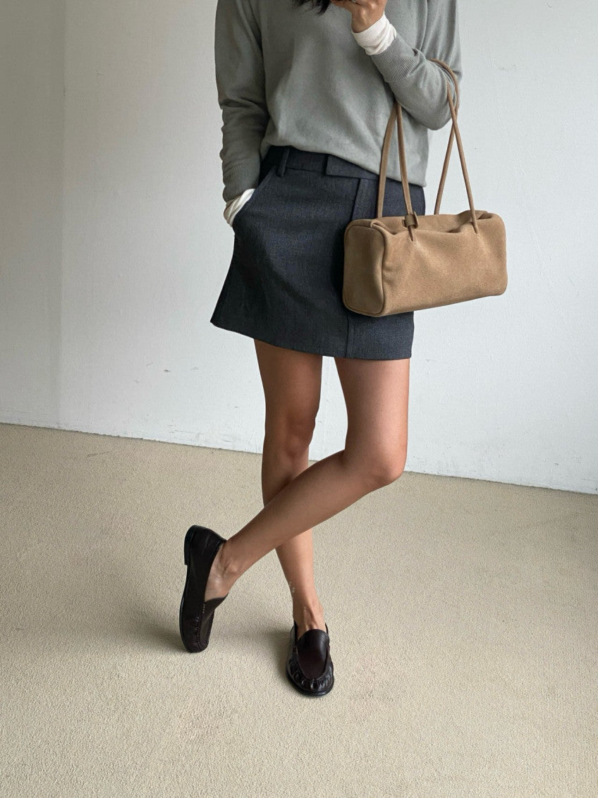 Cowhide Brick Bag