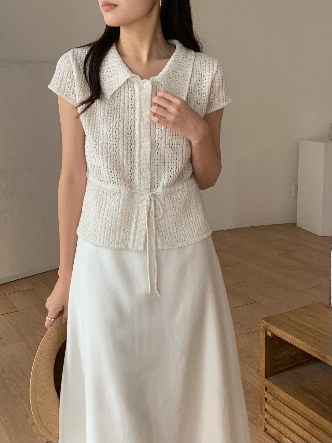 * Summer Mood Collar Knit