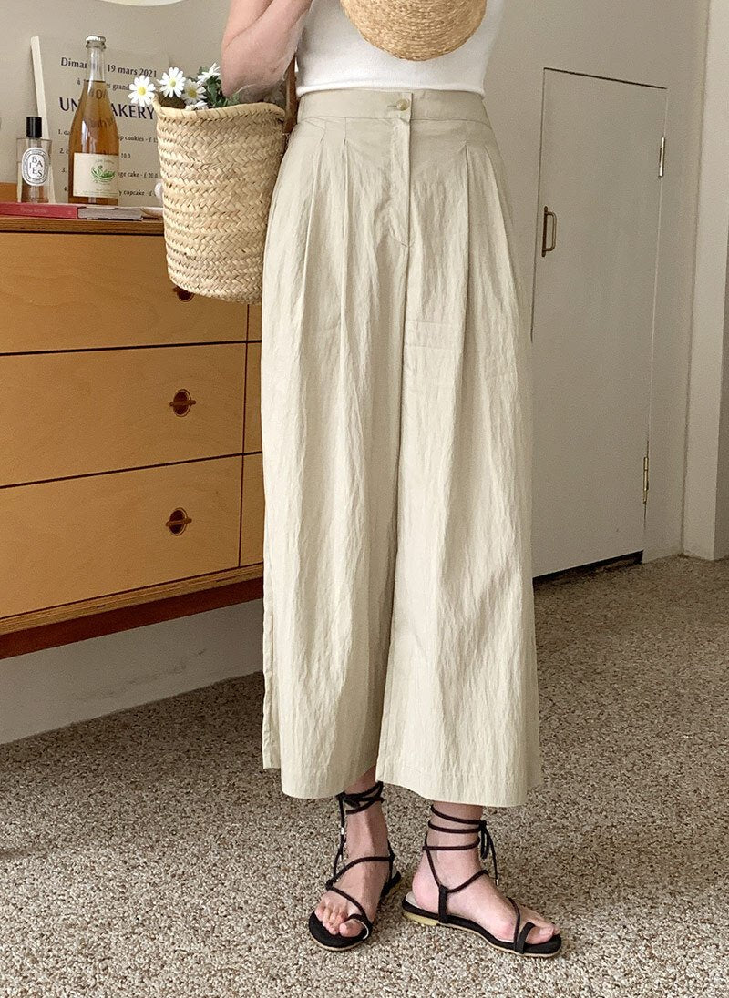 Light Ankle Banding Pants