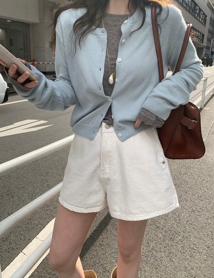 * A-Fit Short Denim Pants