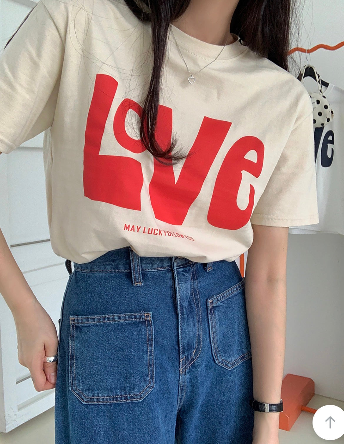 * Love Print T-shirt