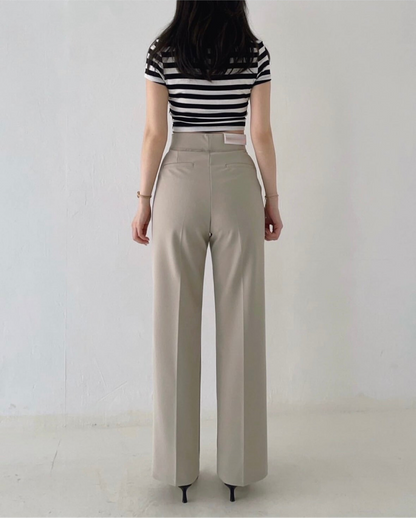 Summer Bootcut Slacks - AdoreMeU