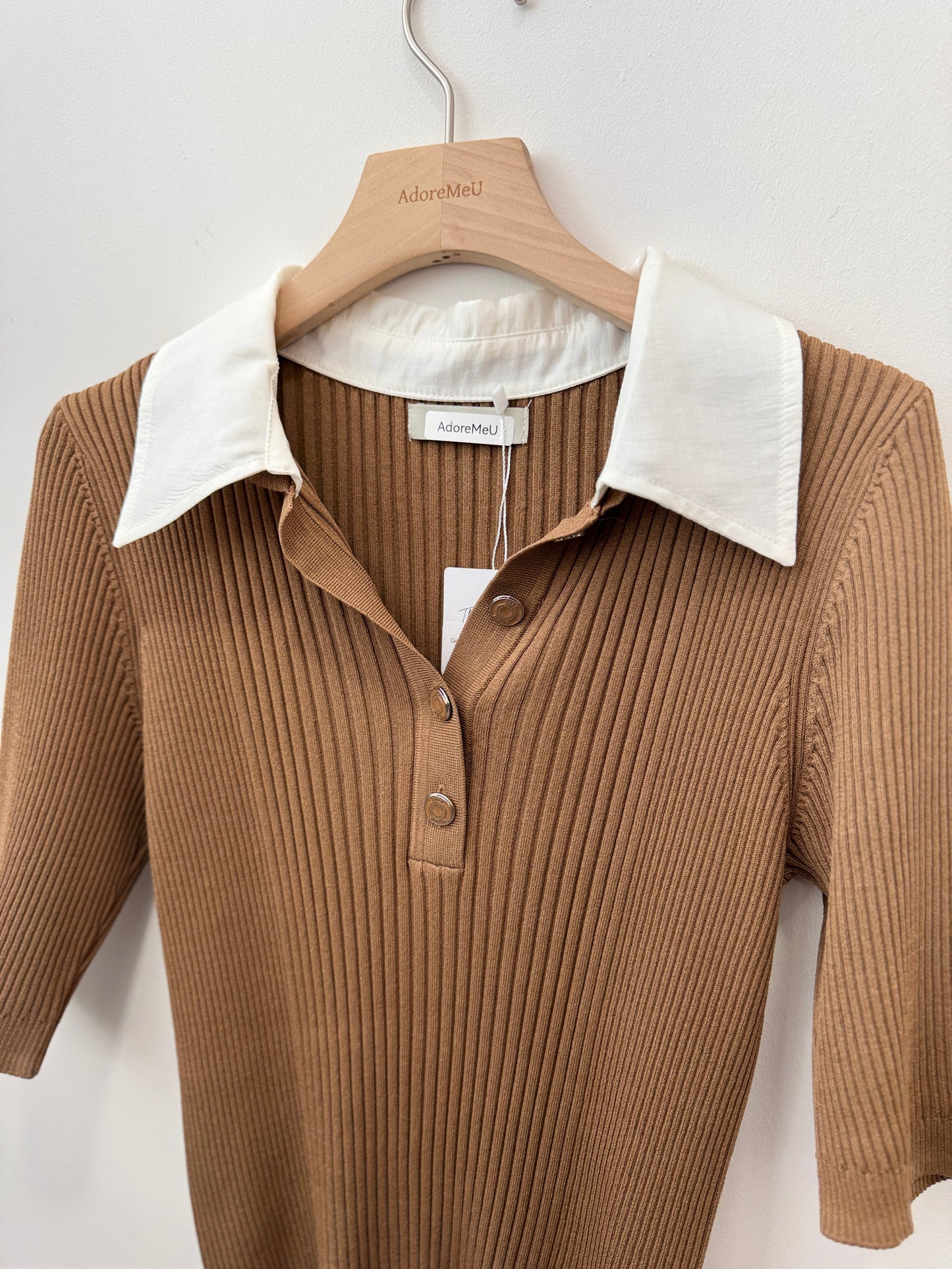 Golgi Collar Summer Knit