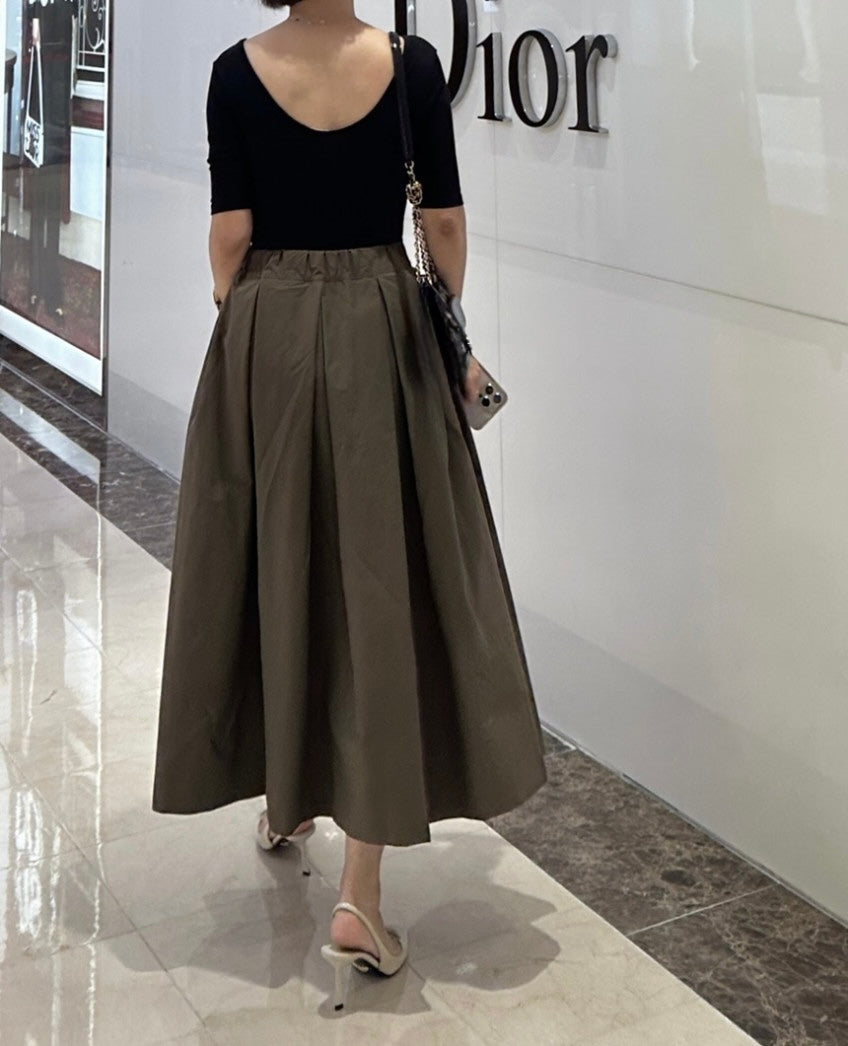 Pra Maxi Pleated Skirt (~8/2)