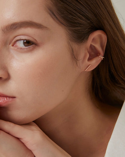 Stick line Earrings - AdoreMeU
