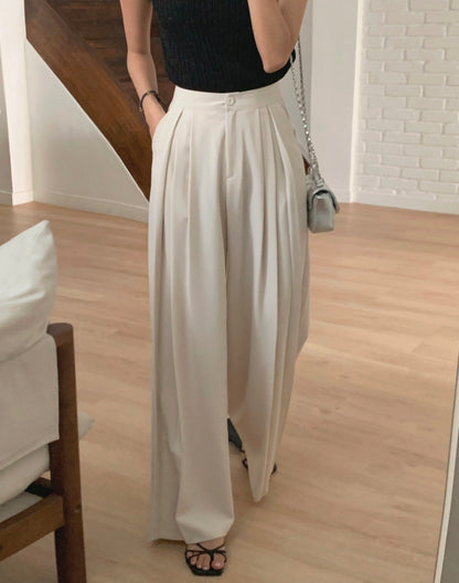 Summer Two Pintuck Slacks (~8/5)