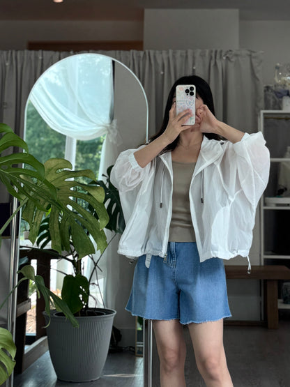 Pleated Denim Short - AdoreMeU