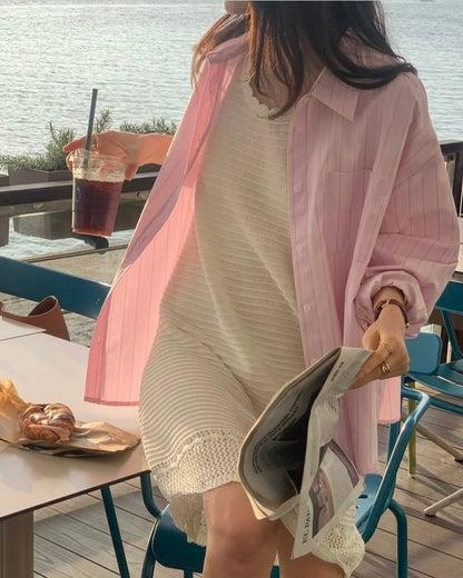 Woven Grace Dress - AdoreMeU