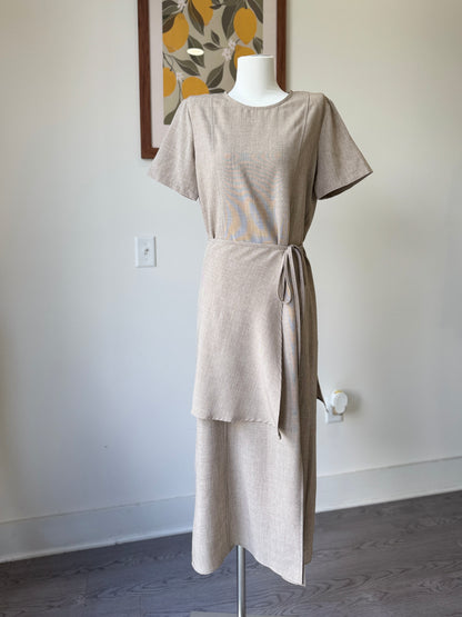 Apron Layered Dress - AdoreMeU