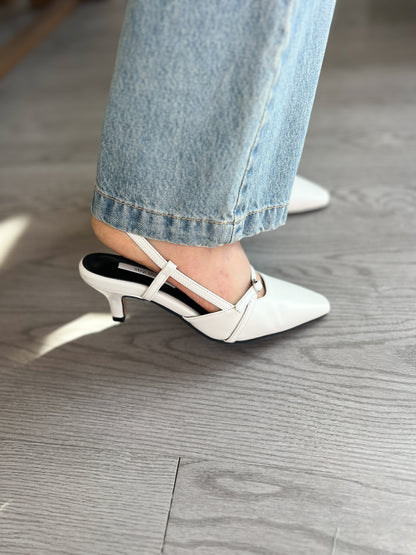 Buckle Slingback Pump - AdoreMeU