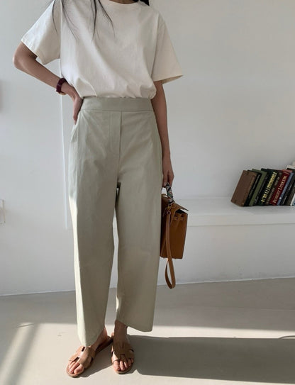 *바이오 핀턱 팬츠