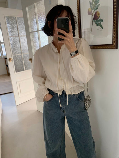 * Lace Whisper Blouse
