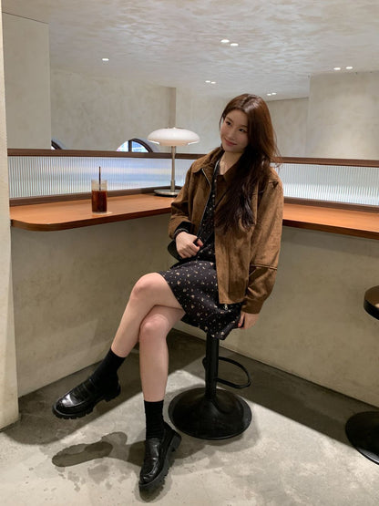 * Muhee Suede Jacket(차무희자켓)