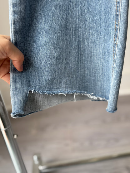 Unbalance Bootscut Denim - AdoreMeU